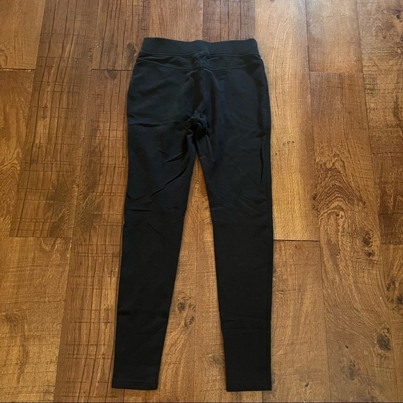 Matilda Jane Womens black full length leggings pants Sz medium stretchy - Picture 5 of 5